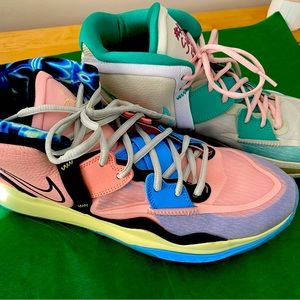 NEW Kyrie Infinity Val Day & Sea Glass Dynamic Turq-metallic Gold BBall shoes